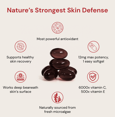 Astaxanthin Tanning Softgels