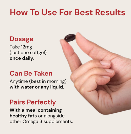 Astaxanthin Tanning Softgels